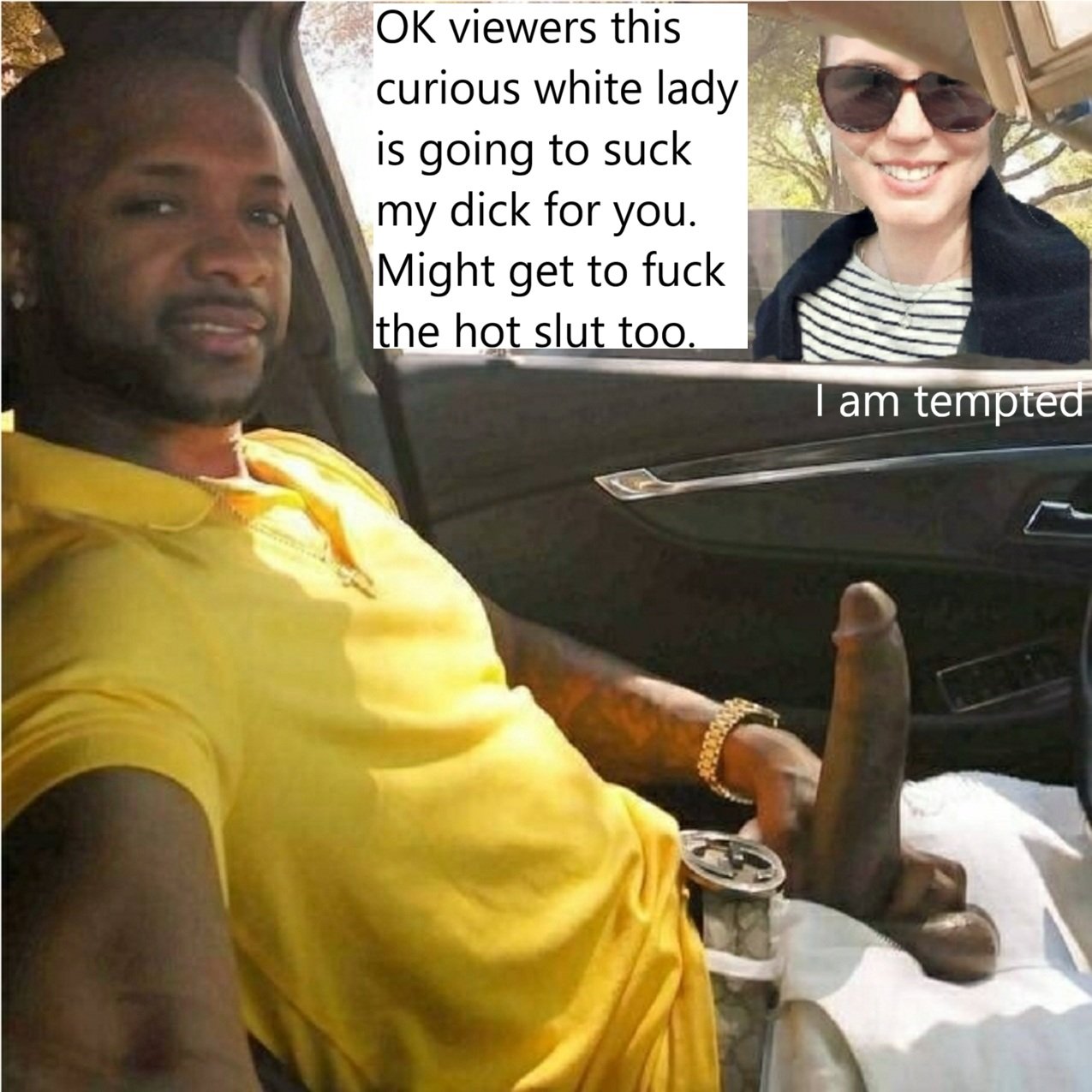 Fakes and cuckold captions of a sexy blonde hot wife's fantasies 4