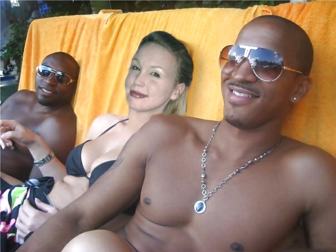Fakes and cuckold captions of a sexy blonde hot wife's fantasies 18