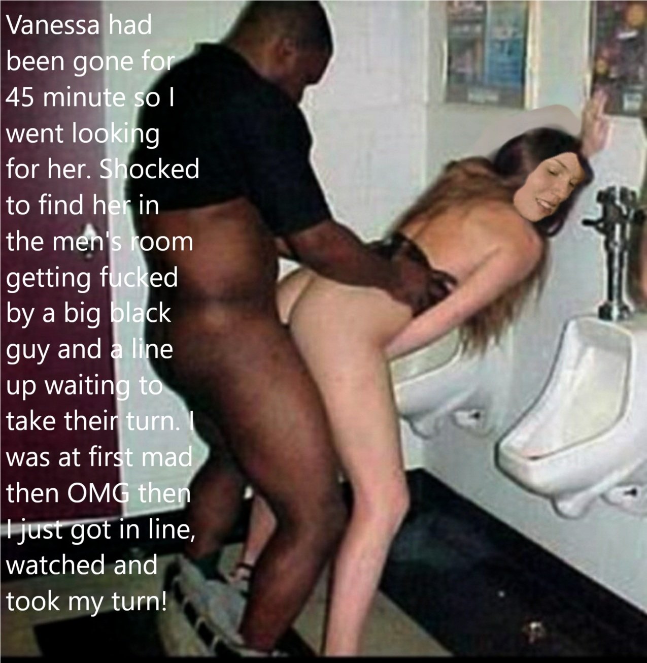 Fakes and cuckold captions of a sexy blonde hot wife's fantasies 3