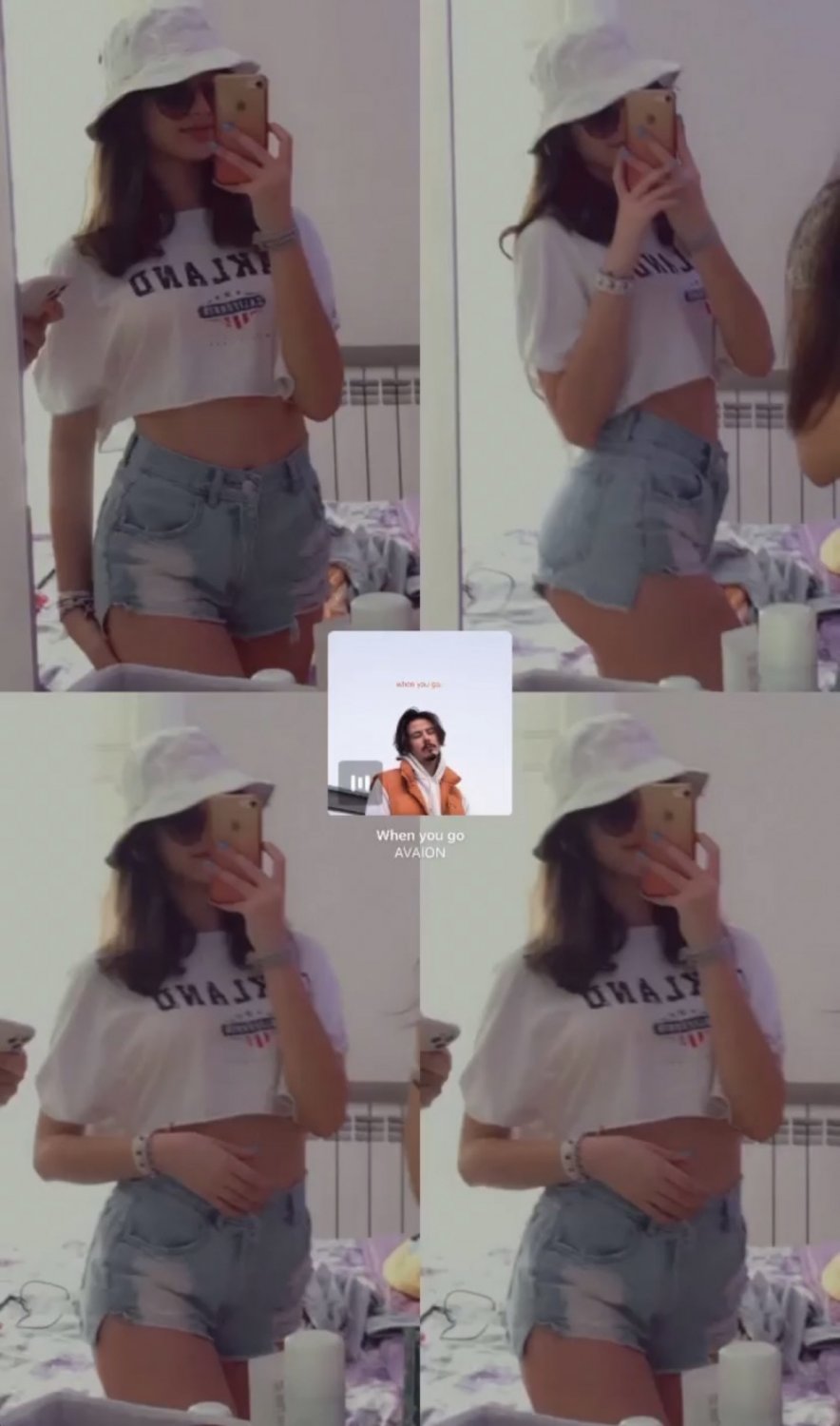 French Arabic sexy TikTok slut twerk naked bikini big ass naked spy France petite 51