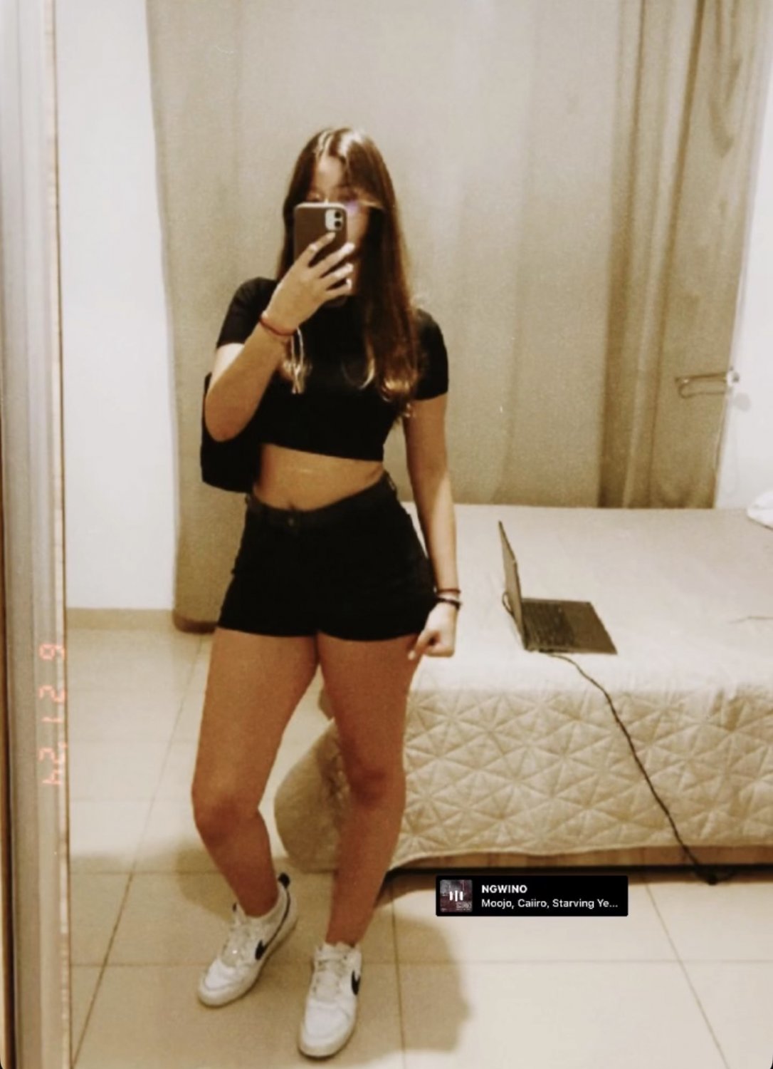 French Arabic sexy TikTok slut twerk naked bikini big ass naked spy France petite 24