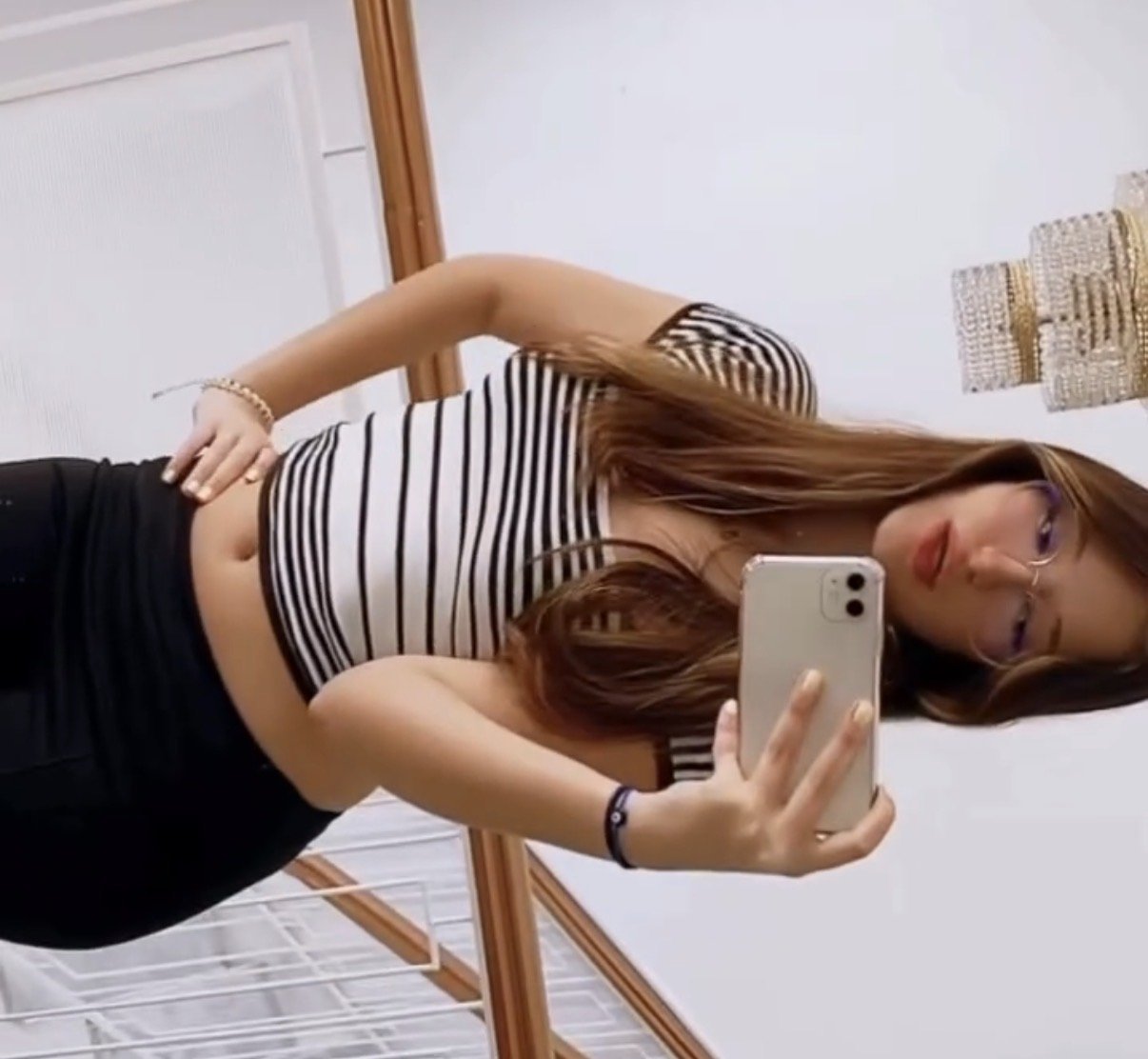 French Arabic sexy TikTok slut twerk naked bikini big ass naked spy France petite 30