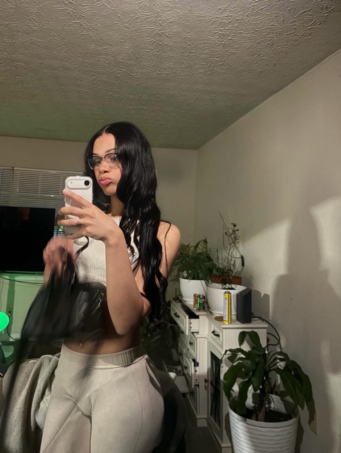 Light Skin Baddie Trans Showing Her Body Off 😍😋 (Black, Petite, Jerking, Blowjob, Twerk, Natural) 6
