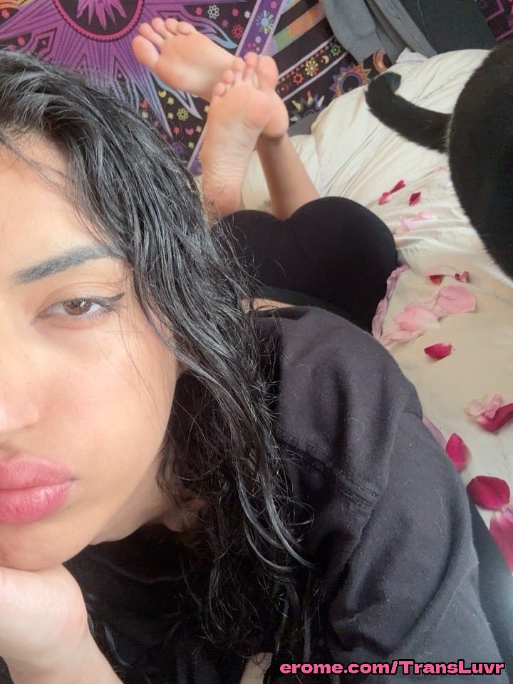 Nerdy Arab Trans Teen Gets Cum In Her Mouth - Tranny, Trap, Tgirl, Ts, Shemale, Blowjob 3