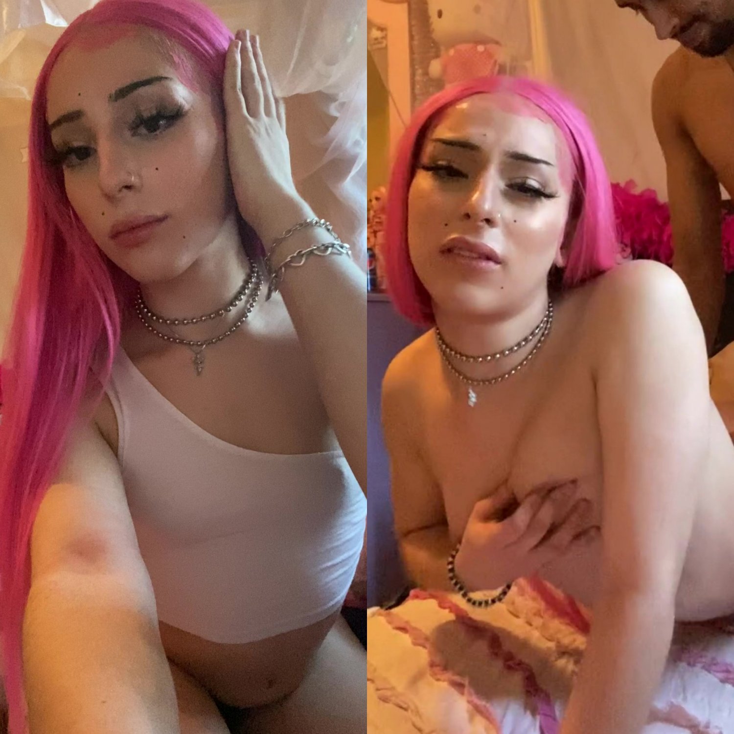Skinny Trans Girl Fucked By Thick Black Cock. Shemale, Femboy, White Girls Snowbunnies, Anal. 1
