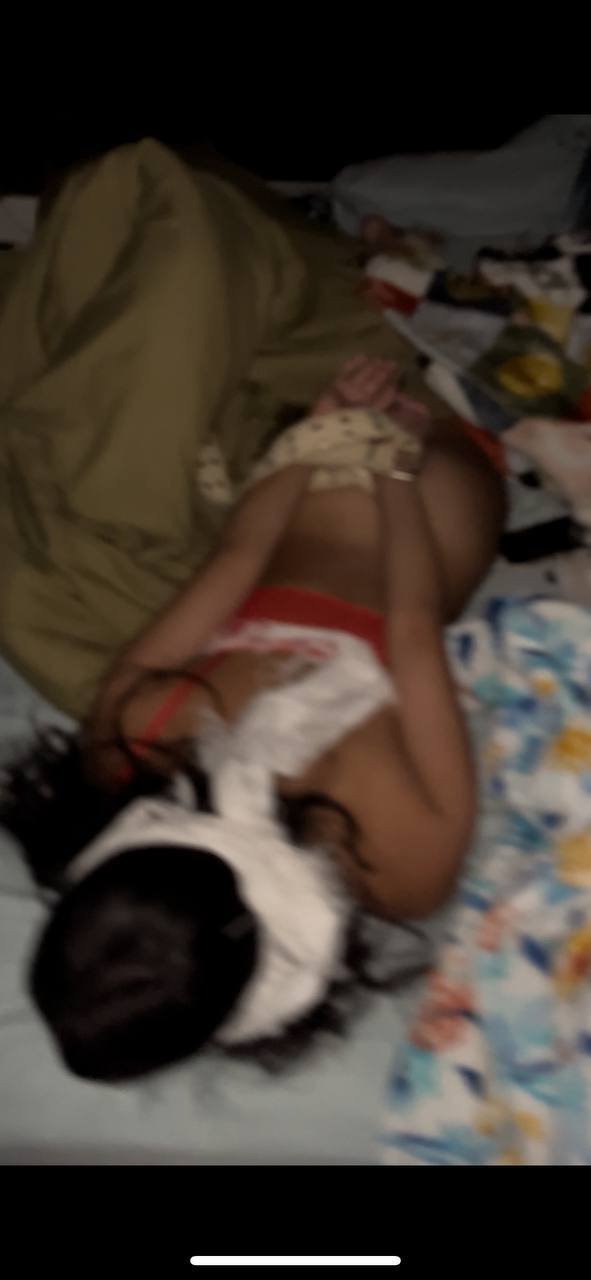 just turned 18 Latina teen fucked by her bf and bf black friend while he was at work 5